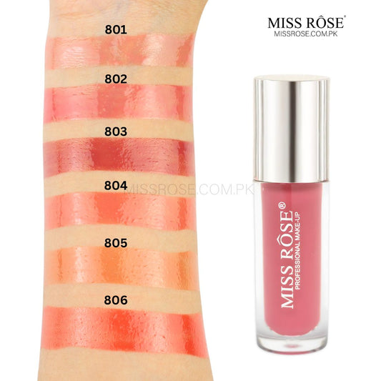 Miss Rose Glossy Gloss Lip Comfort | Miss Rose Com Pk | Official Store In Pakistan | 100% Authentic Makeup Products