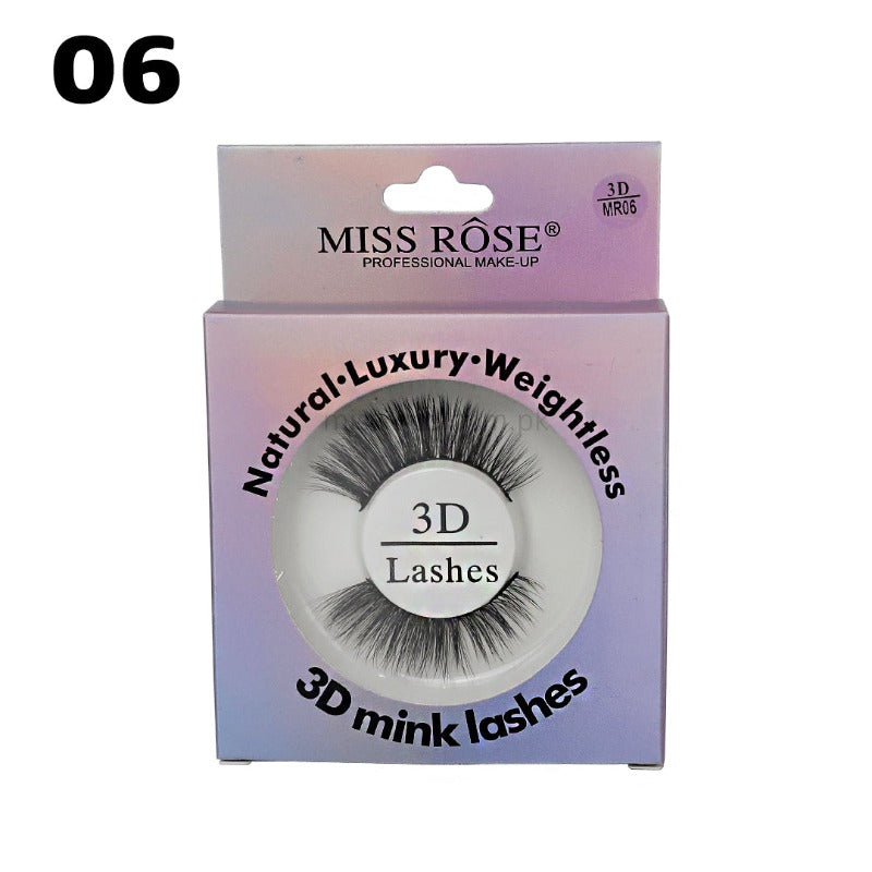 Missrose Luxury 3D mink lashes
Missrose.com.pk