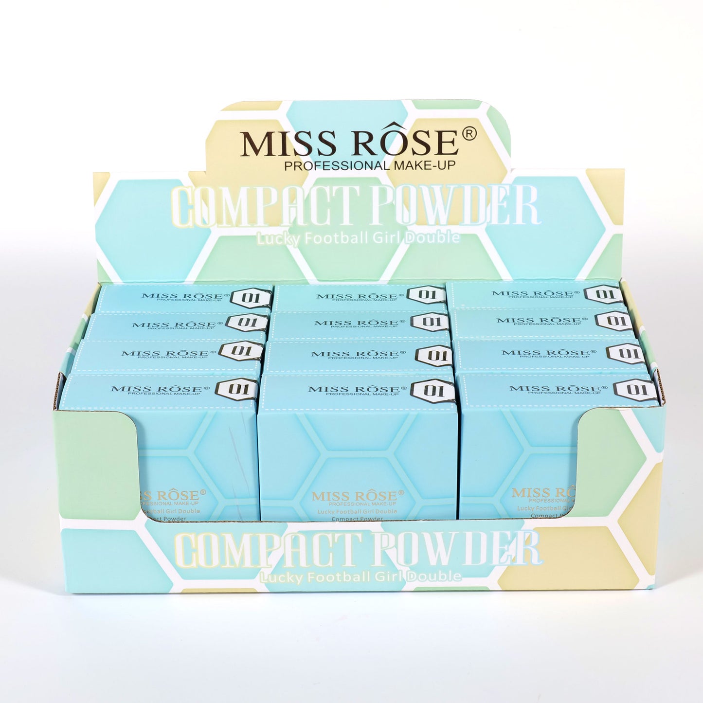 Miss Rose Lucky Football Girl Double Compact