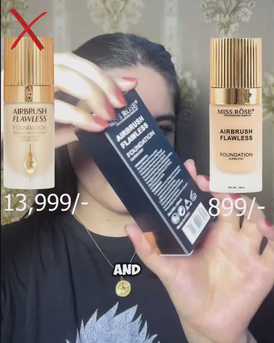 Missrose AirBrush Flawless Foundation
Missrose.com.pk