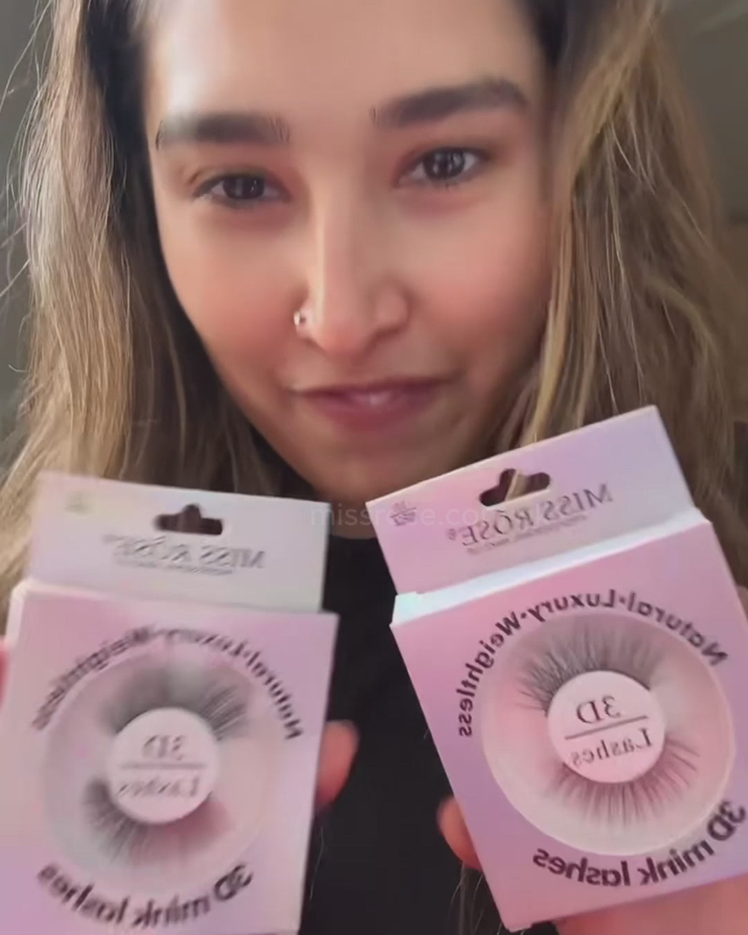 Miss Rose Luxury 3D mink lashes
Miss Rose com pk