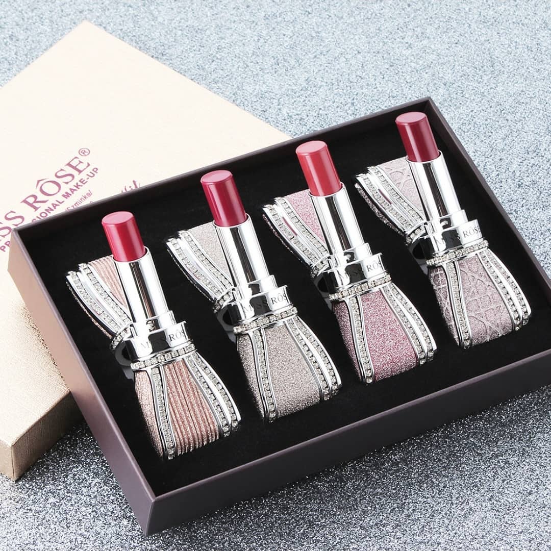 Miss Rose 4 Color Lipstick Kit