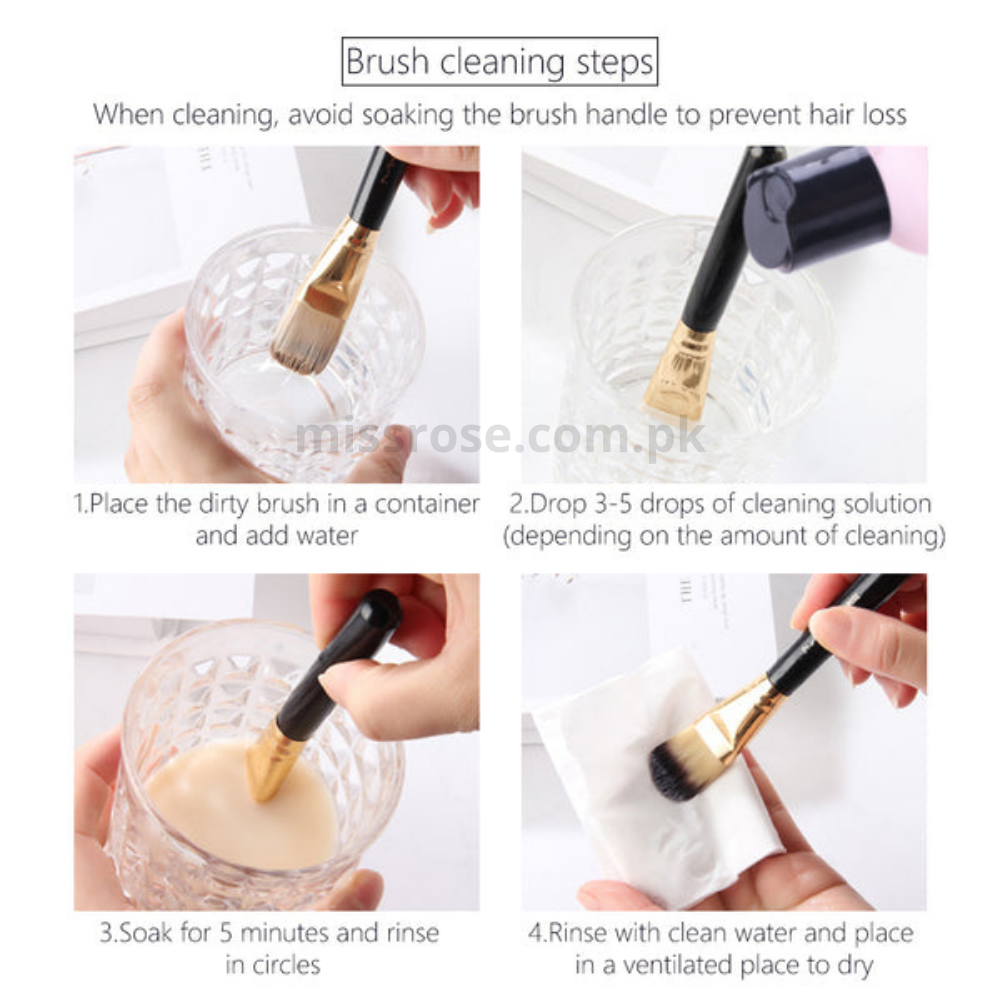 MISS ROSE New Professional Sponge Puff & Makeup Brush Cleaner