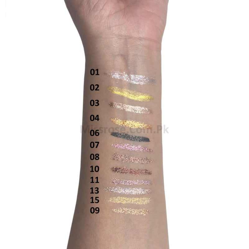 Miss Rose colored liquid eyeliner