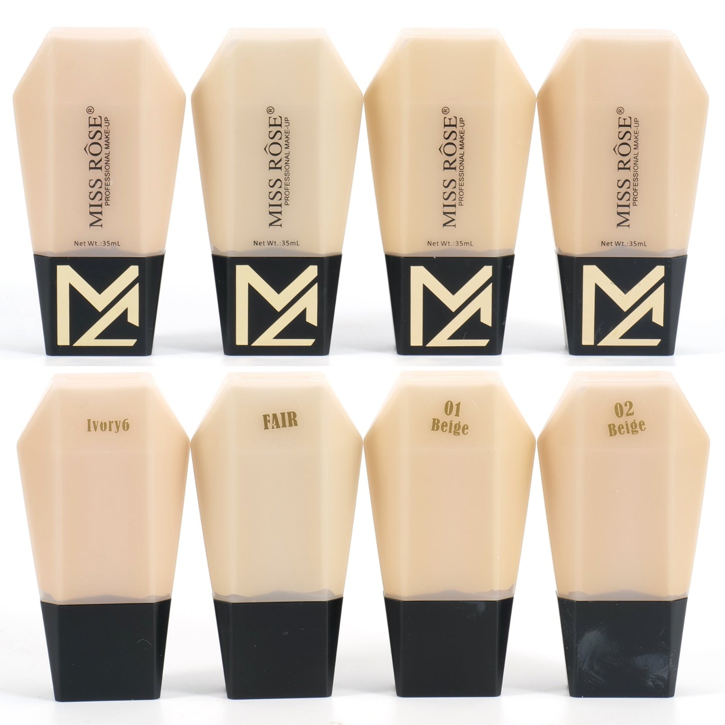 Missrose New High Coverage Foundation - Miss Rose Com Pk