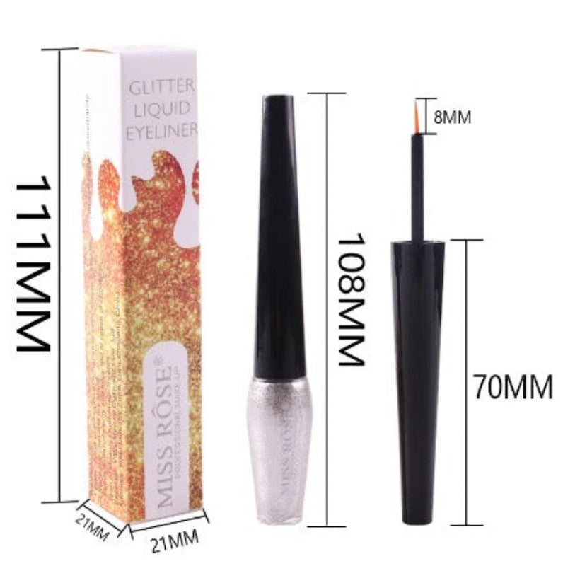 Miss Rose colored liquid eyeliner