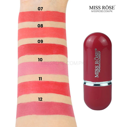 Miss Rose Coral Charm Capsule Lipstick