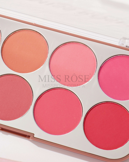 Miss Rose 10-Color Blushers Palette