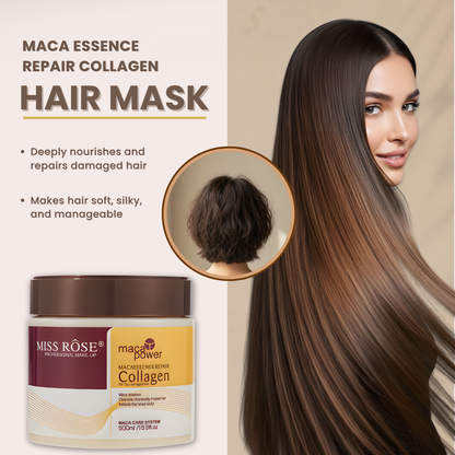 Miss Rose Maca Essence Repair Collagen Hair Mask - Miss Rose Com Pk