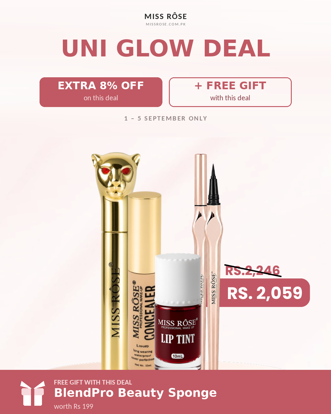 Back to Uni Glow Deal + Free Gift