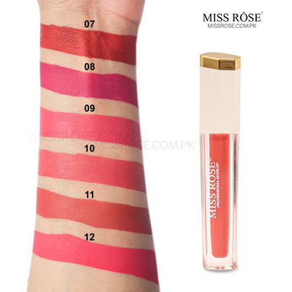 Miss Rose Super lasting Matte lip gloss - Miss Rose Com Pk