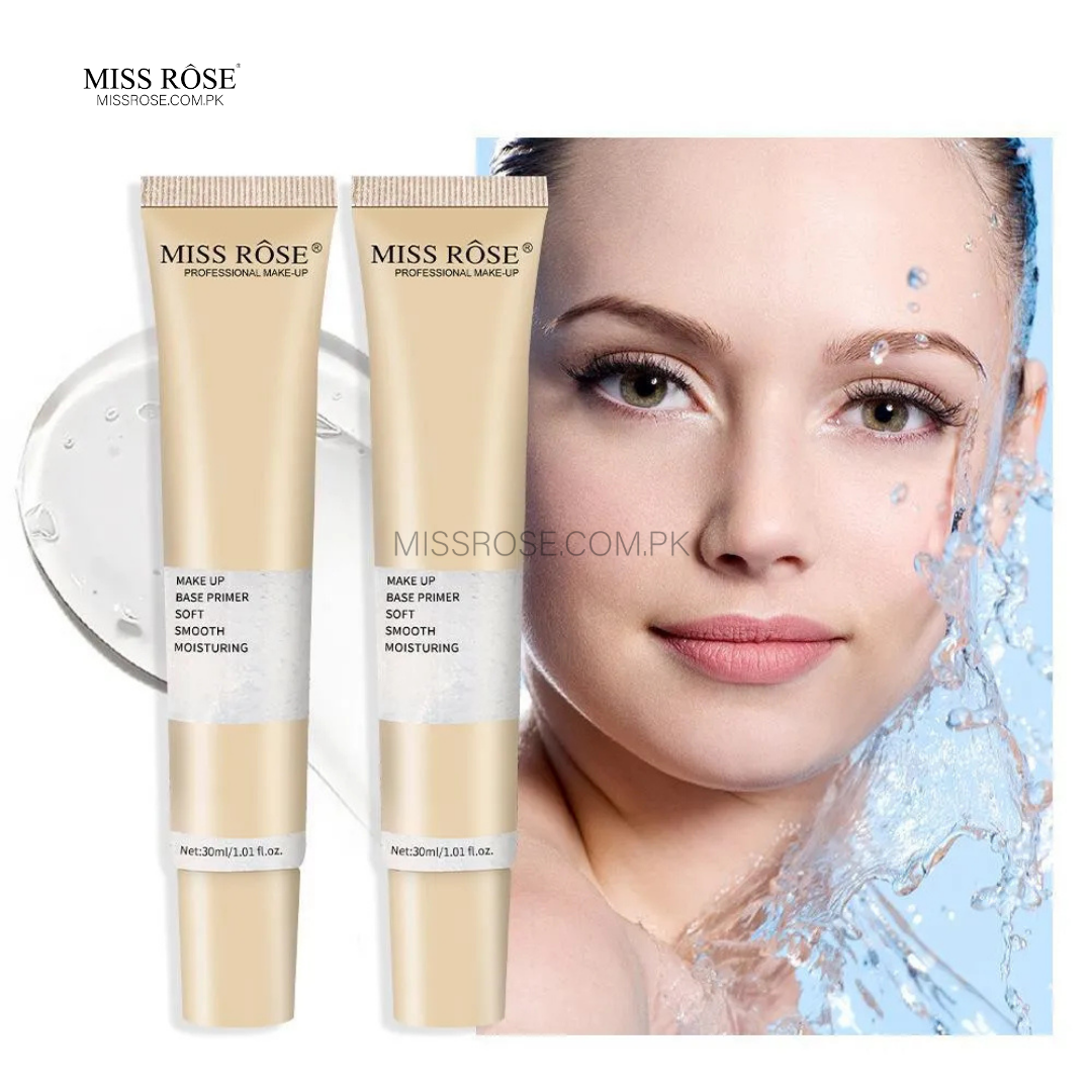 Miss Rose Makeup Base Primer bottle gel texture