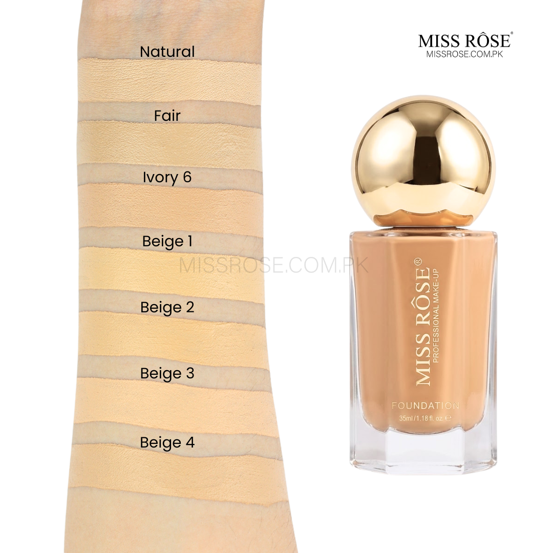 Miss Rose Oil-Free Matte Long-Wear Foundation