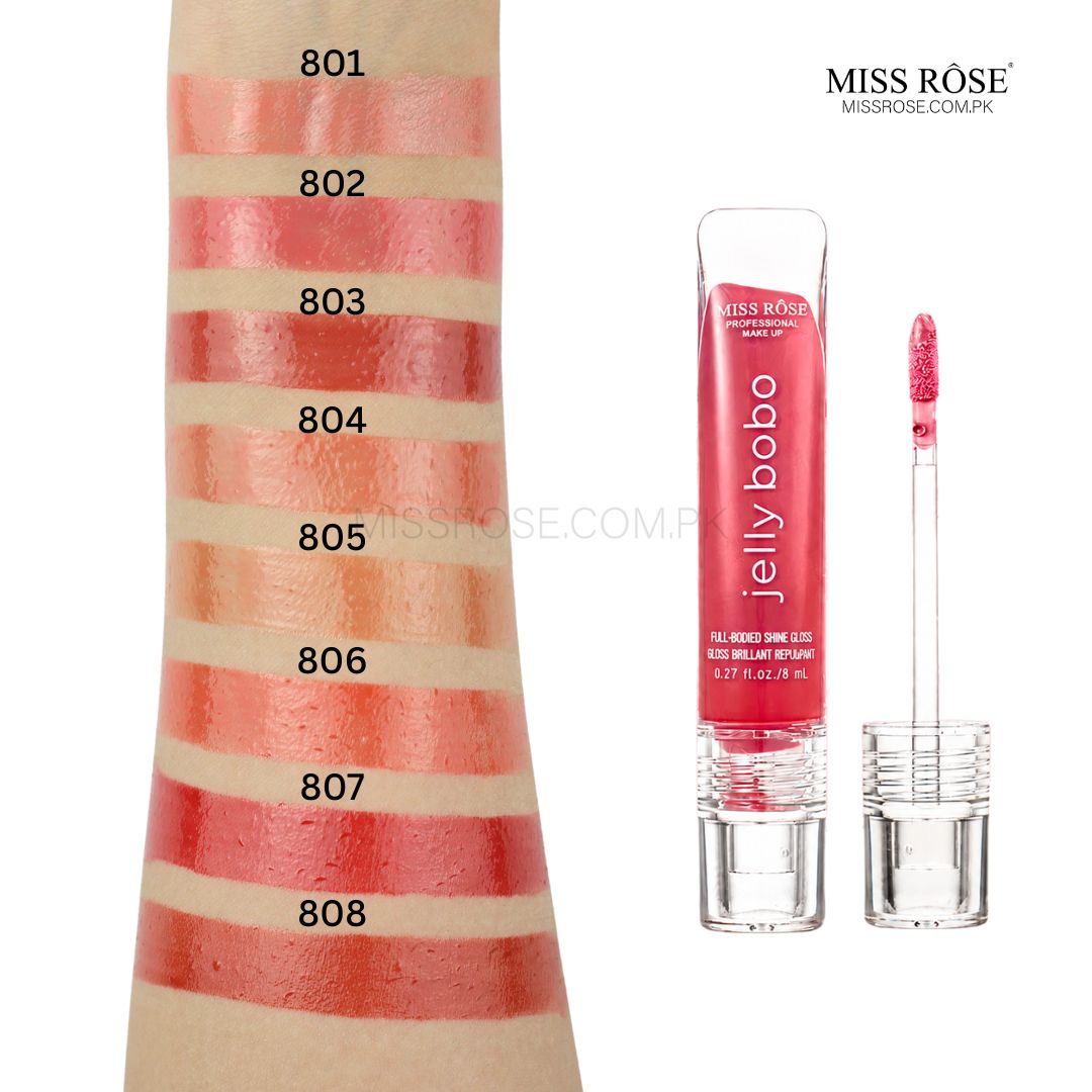 Miss Rose Jelly Bobo Lip Gloss