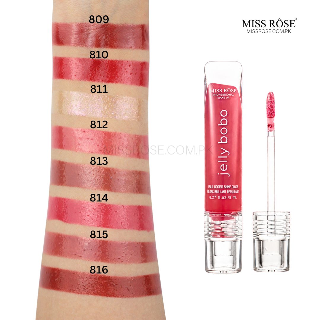 Miss Rose Jelly Bobo Lip Gloss