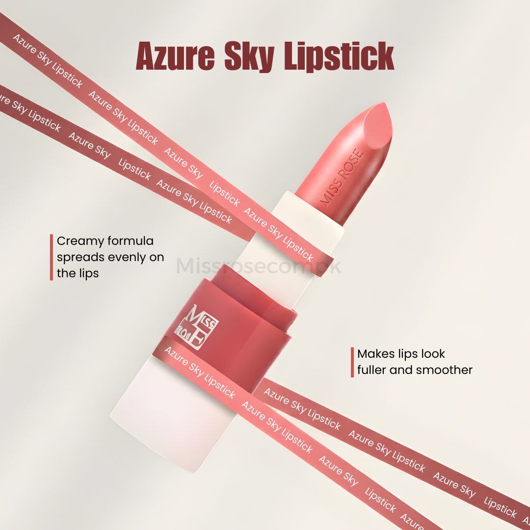 Miss Rose Azure Sky Lipstick - Miss Rose Com Pk