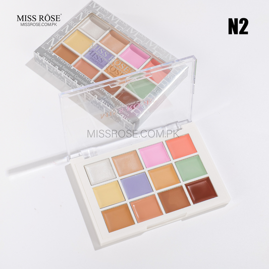 Miss Rose Artist Concealer & Contour Palette