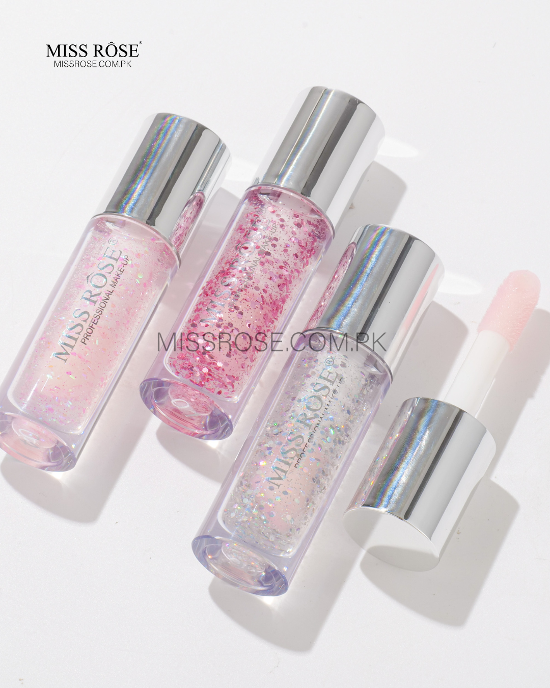 Miss Rose Glistening Magic Lip Oil | Miss Rose Com Pk | Official Store In Pakistan | 100% Authentic Makeup Products