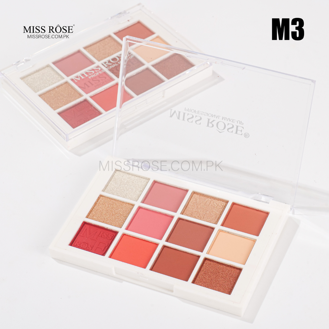 Miss Rose 12 Color Lipstick Palette | Miss Rose Com Pk | Official Store In Pakistan | 100% Authentic Makeup Products