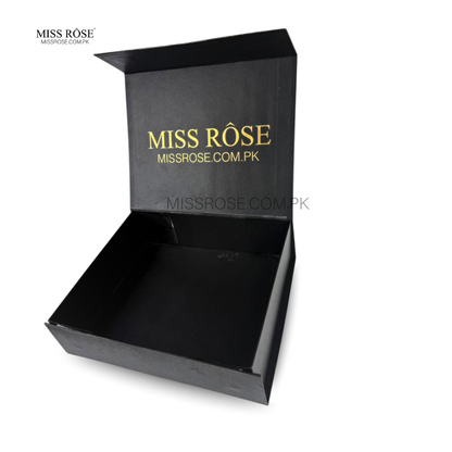 Miss Rose Luxury Black Packaging Box