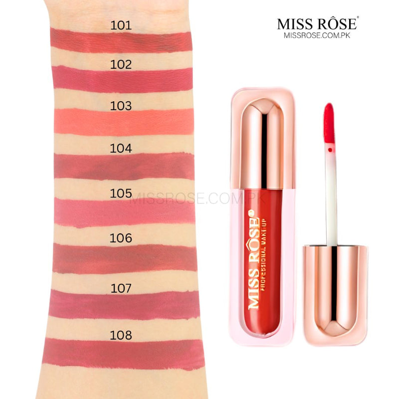 Miss Rose Velvet Luxe Liquid Lip Gloss - Miss Rose Com Pk