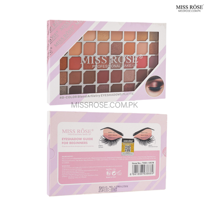 Miss Rose 40 color Blend Artistry Eyeshadow