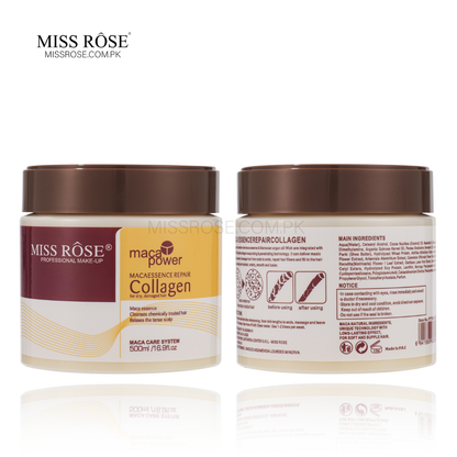 Miss Rose Maca Essence Repair Collagen Hair Mask - Miss Rose Com Pk