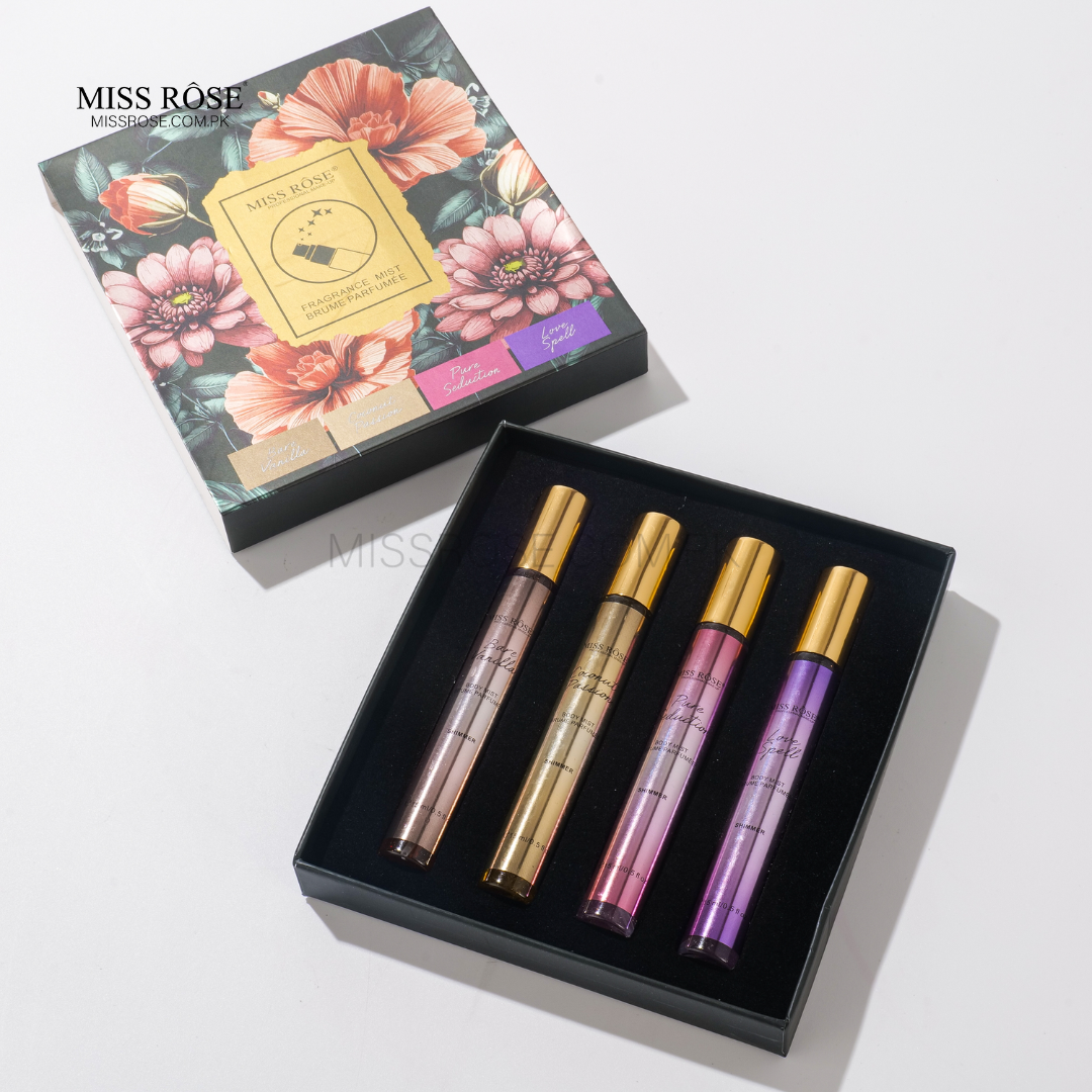 Miss Rose com pk Mini Everyday Use Body Mists