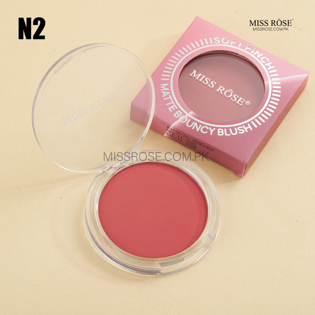 Miss Rose Matte Bouncy blush - Miss Rose Com Pk Miss Rose Matte Bouncy blush - Miss Rose Com Pk