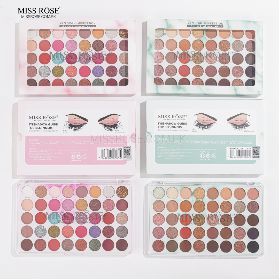 Miss Rose 40 colour Impression Eyeshadow Palette