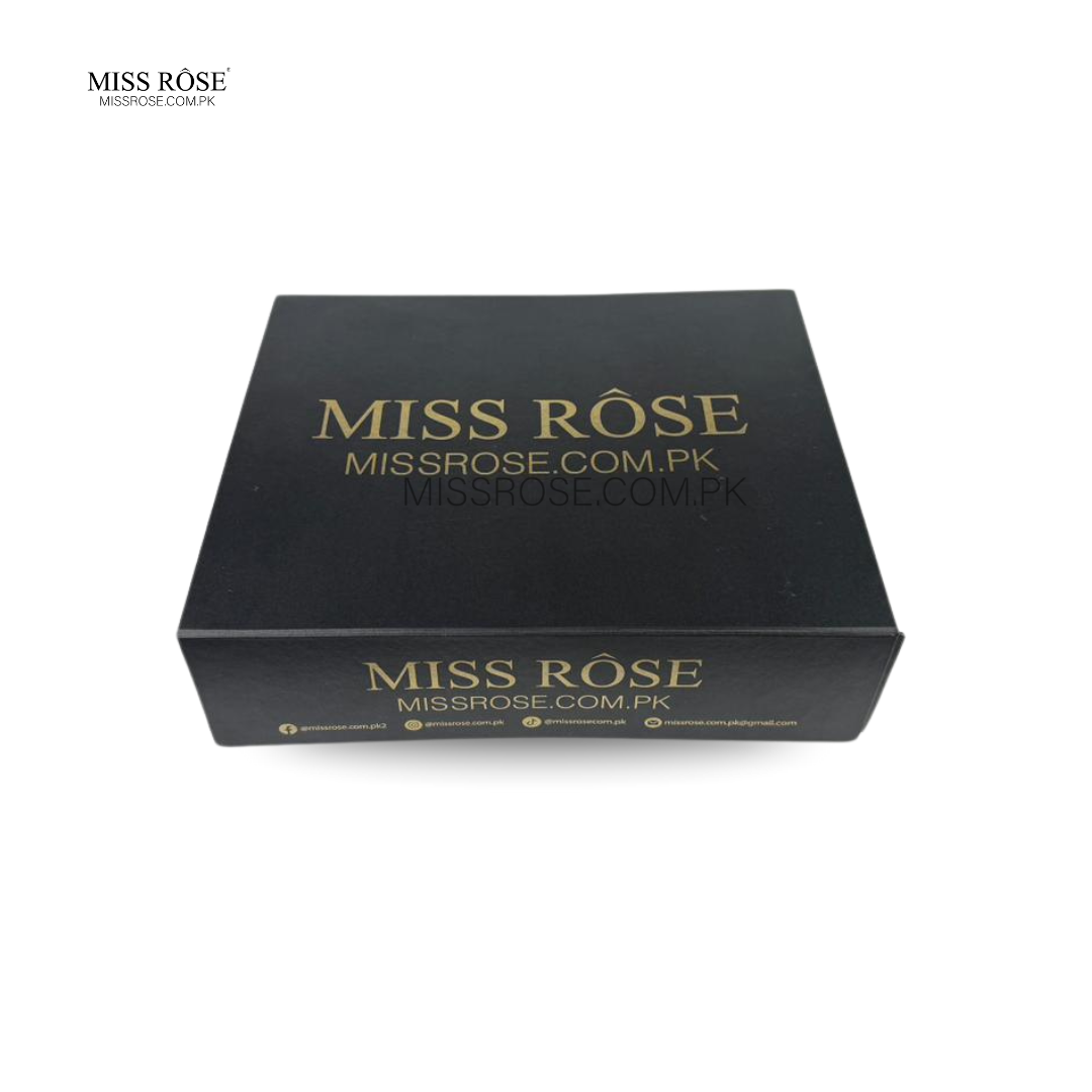 Miss Rose Luxury Black Packaging Box