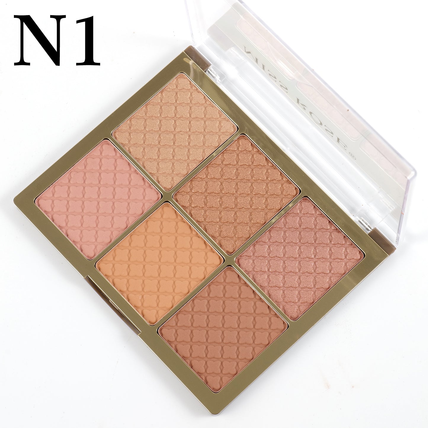 Missrose 6 Color Square Face Palette (all in one)