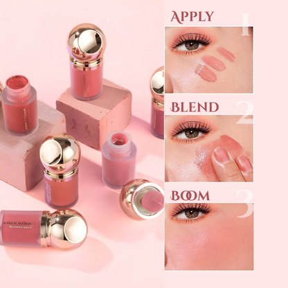 Miss Rose Astronaut’s Golden Matte Blush - Miss Rose Com Pk