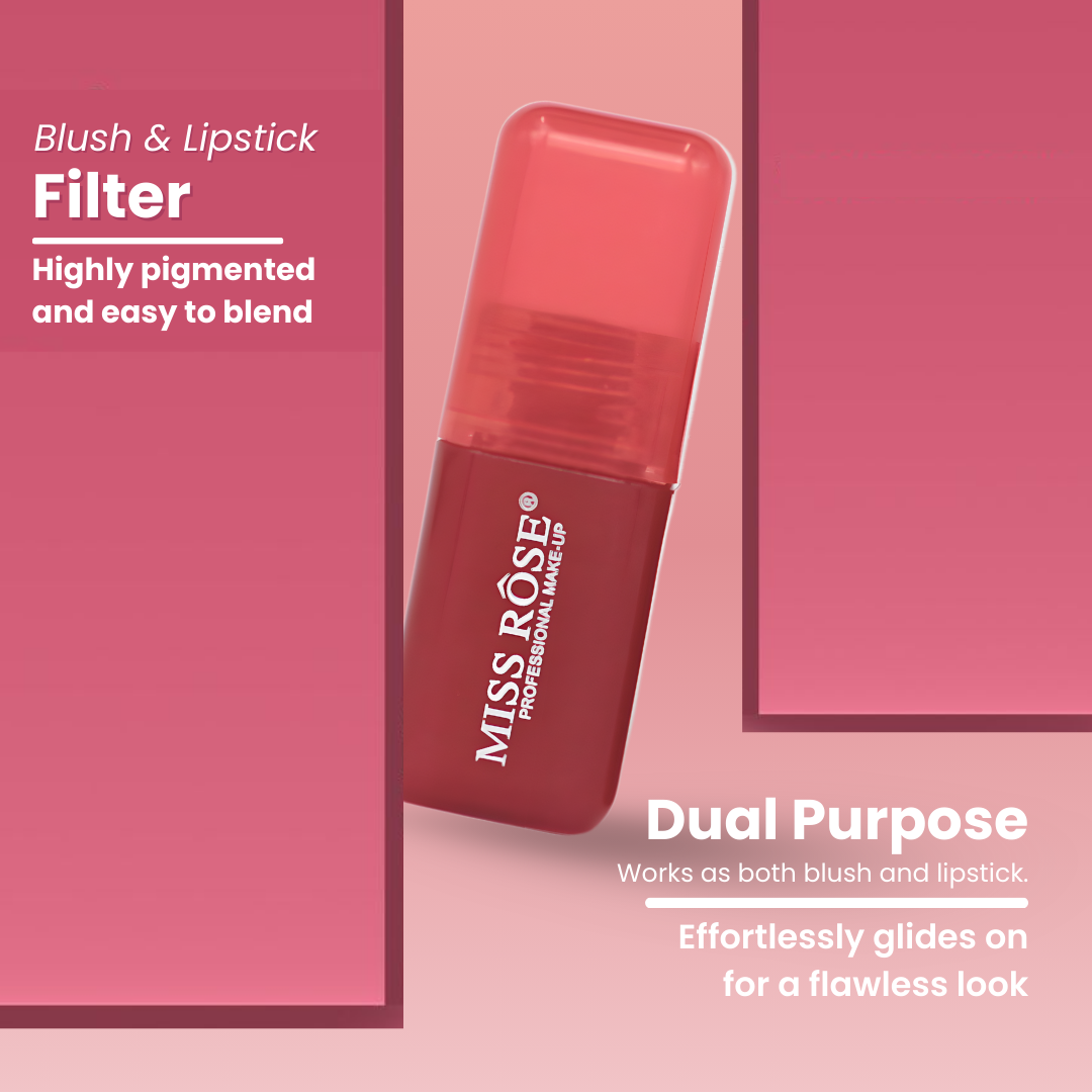 Miss Rose Blush and Lipstick Filter | Miss Rose Com Pk | Official Store In Pakistan | 100% Authentic Makeup Products