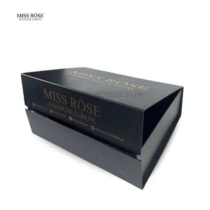 Miss Rose Luxury Black Packaging Box