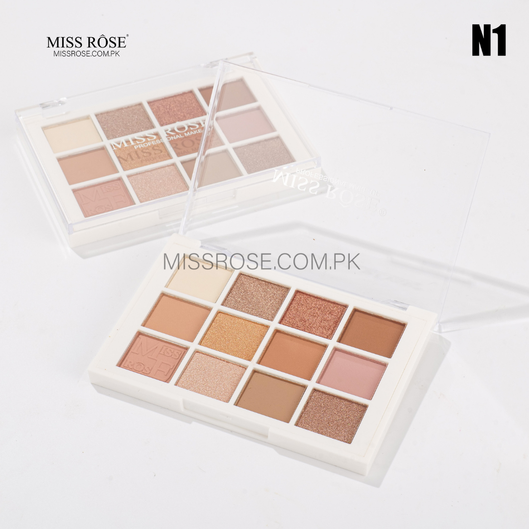 Miss Rose 12 Color Lipstick Palette | Miss Rose Com Pk | Official Store In Pakistan | 100% Authentic Makeup Products