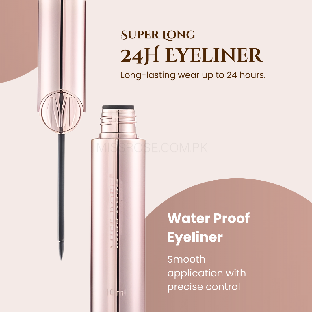 Miss Rose Super Long 24H Eyeliner - Miss Rose Com Pk