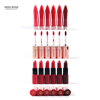 Miss Rose Dual-Ended Matte Lipstick & Lip Gloss