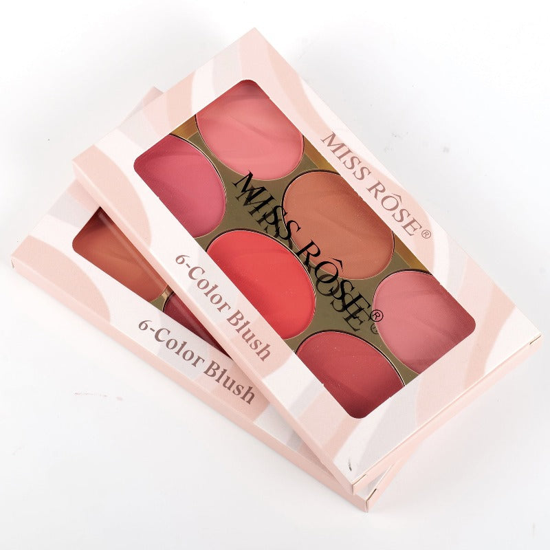 Miss Rose 6 color blush (new) – Miss Rose Com Pk
