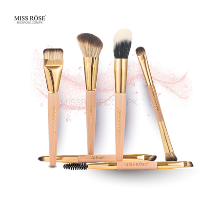 Miss Rose Professional 2-in-1 Dual-Ended Brush Set | Miss Rose Com Pk | Official Store In Pakistan | 100% Authentic Makeup Products