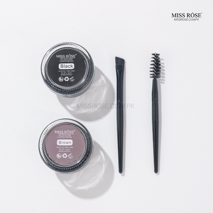 Miss Rose Gel Eyeliner - 2 color set Black and Brown