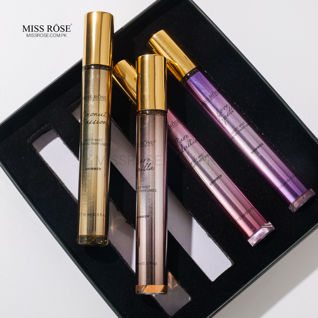 Miss Rose com pk Mini Everyday Use Body Mists