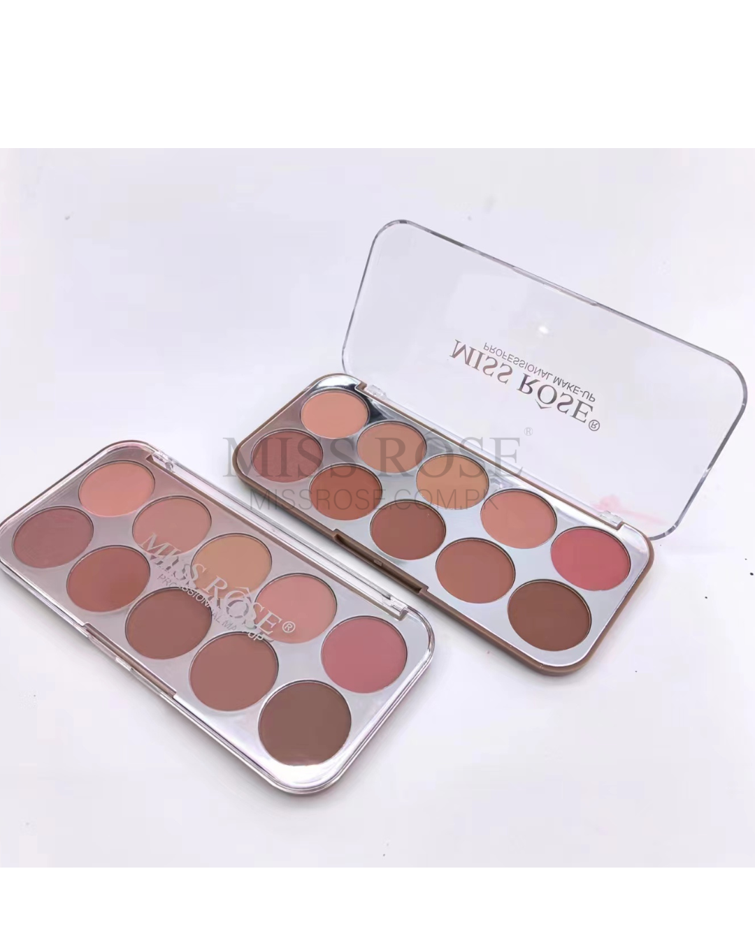 Miss Rose 10-Color Blushers Palette