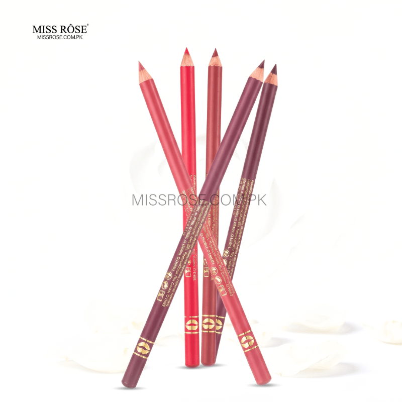 Miss Rose Waterproof Lip Liners - Miss Rose Com Pk