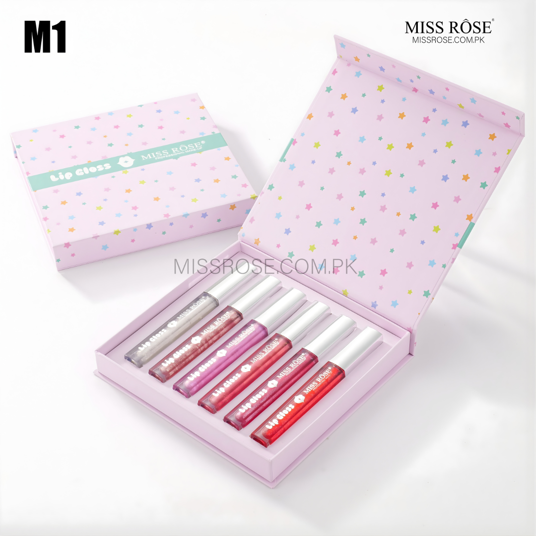 Miss Rose Ultimate Lip Gloss Collection Set