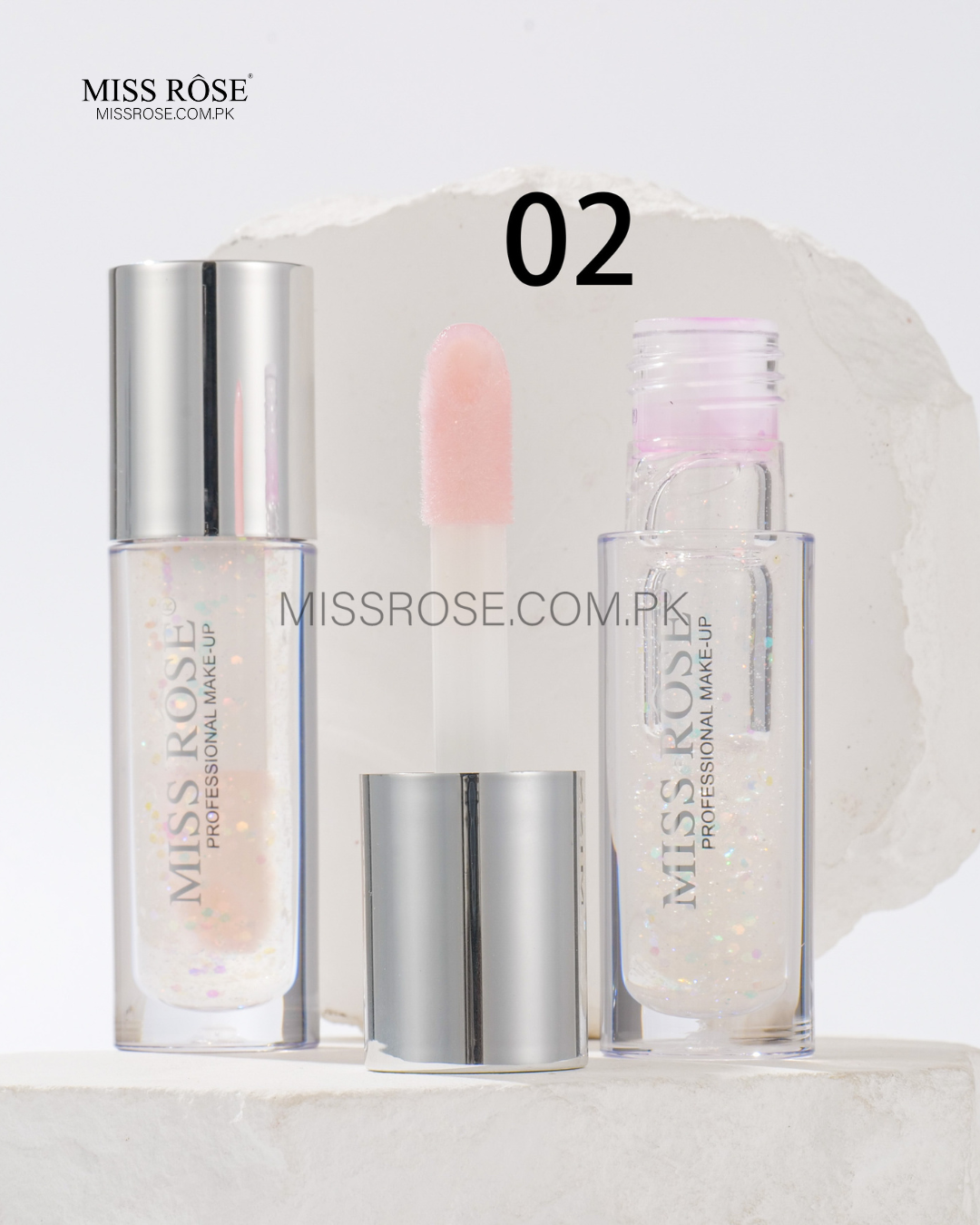 Miss Rose Glistening Magic Lip Oil | Miss Rose Com Pk | Official Store In Pakistan | 100% Authentic Makeup Products