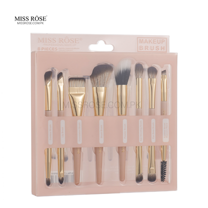 Miss Rose Professional 2-in-1 Dual-Ended Brush Set | Miss Rose Com Pk | Official Store In Pakistan | 100% Authentic Makeup Products