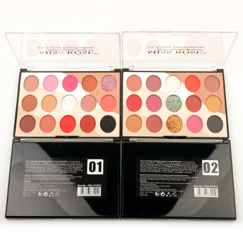 Miss Rose 15 Colours Eyeshadows Kit