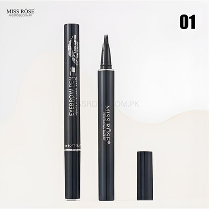 Miss Rose Water-Based Eye Brow Pen - Miss Rose Com Pk