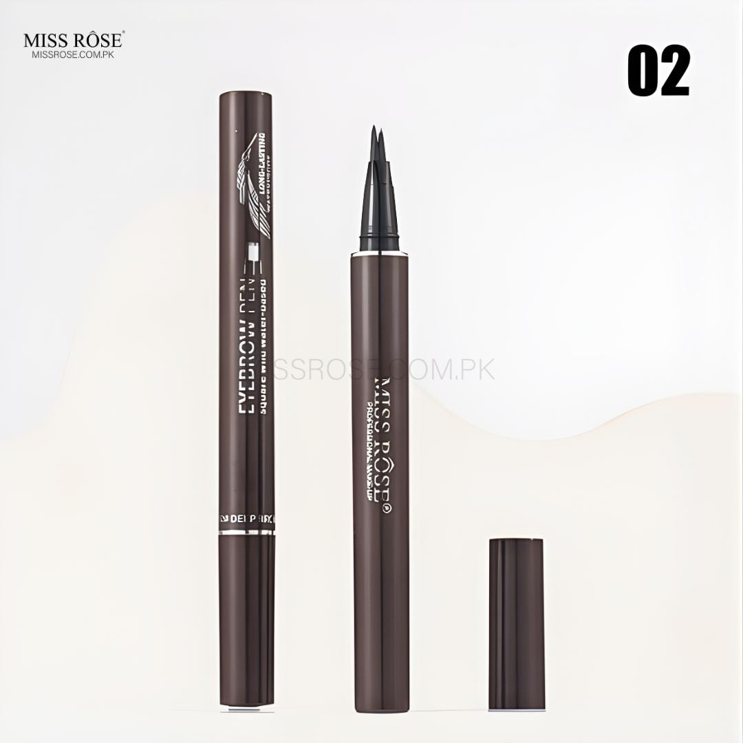 Miss Rose Water-Based Eye Brow Pen - Miss Rose Com Pk